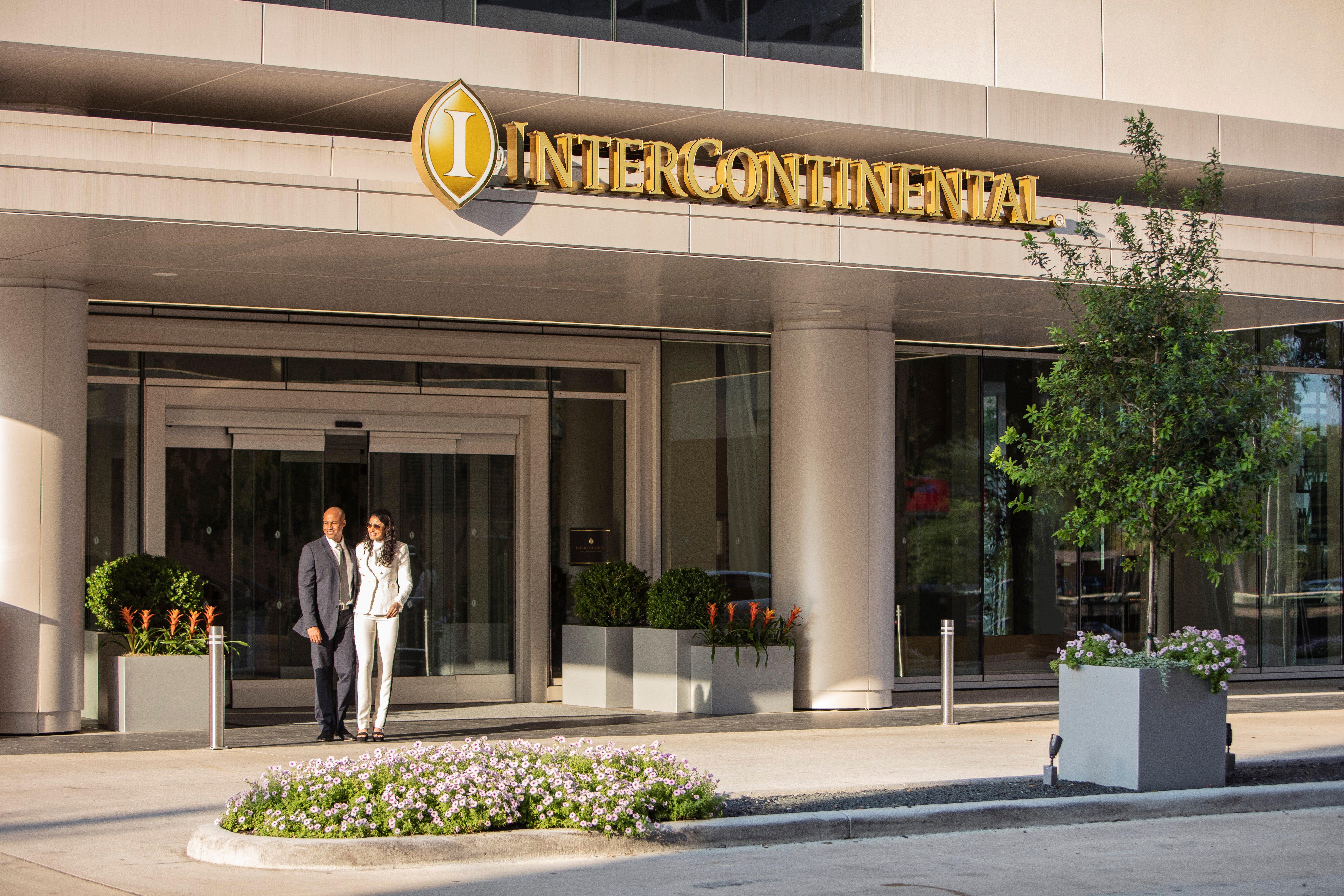 Hotel Intercontinental Houston By Ihg Exterior foto