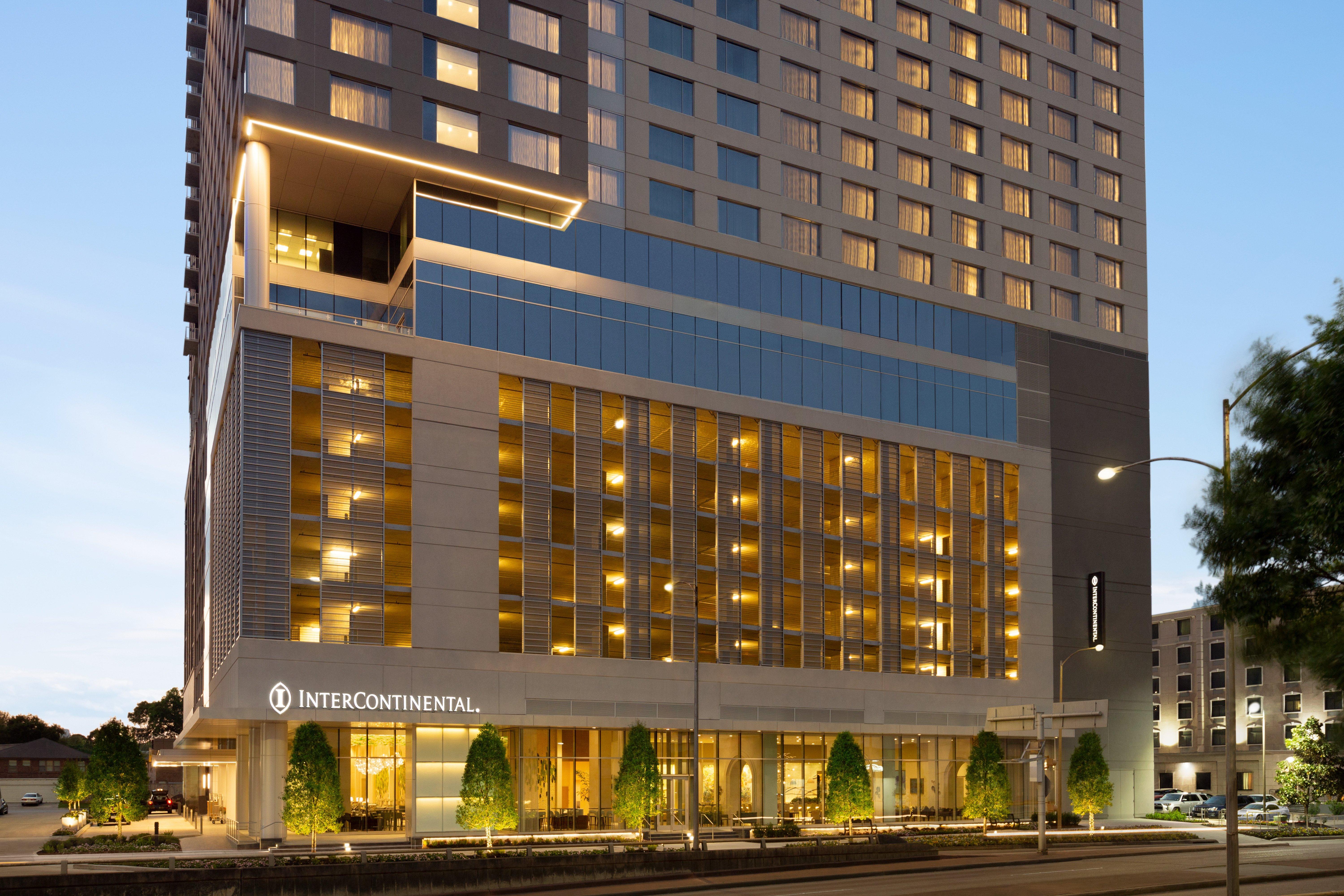 Hotel Intercontinental Houston By Ihg Exterior foto