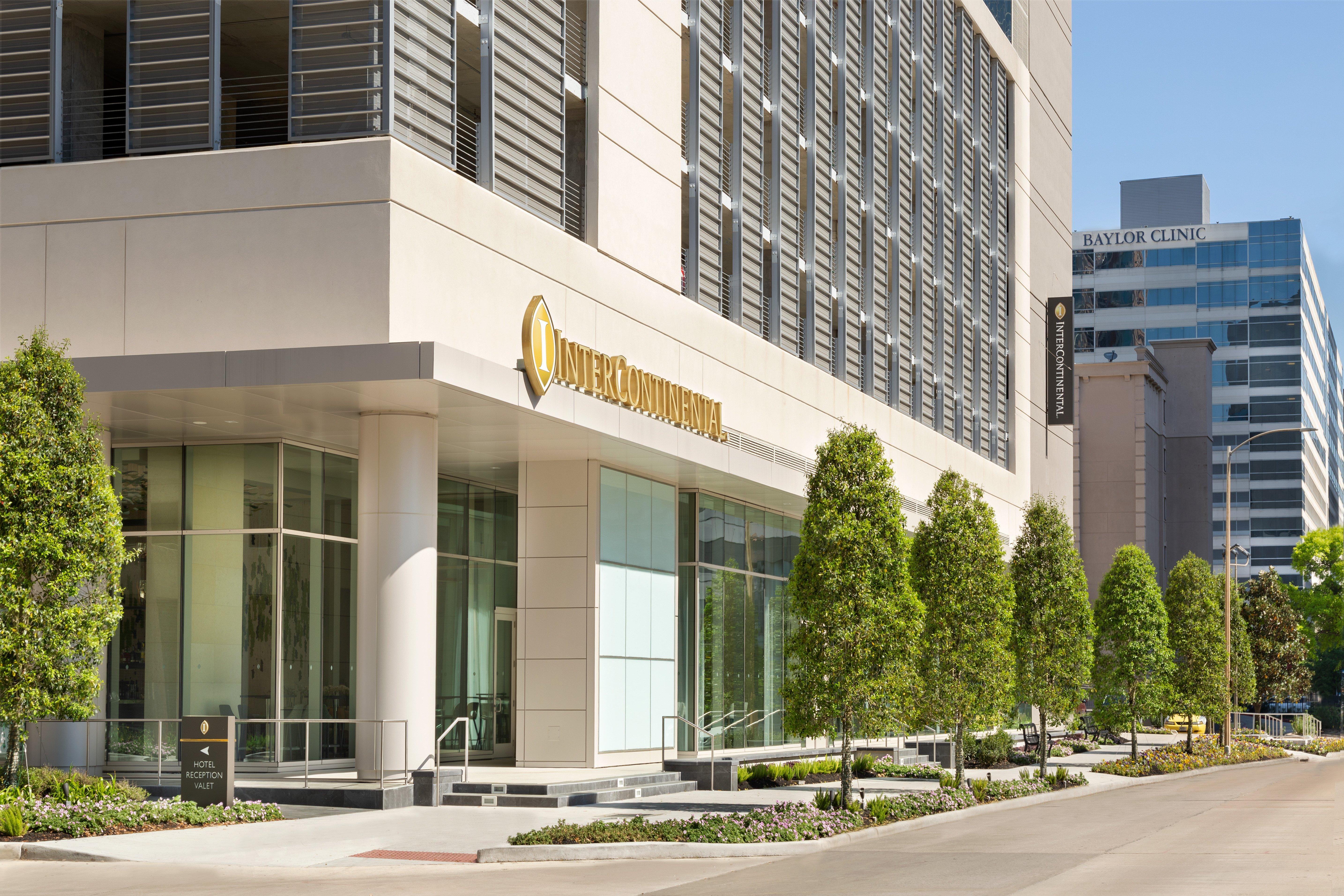 Hotel Intercontinental Houston By Ihg Exterior foto