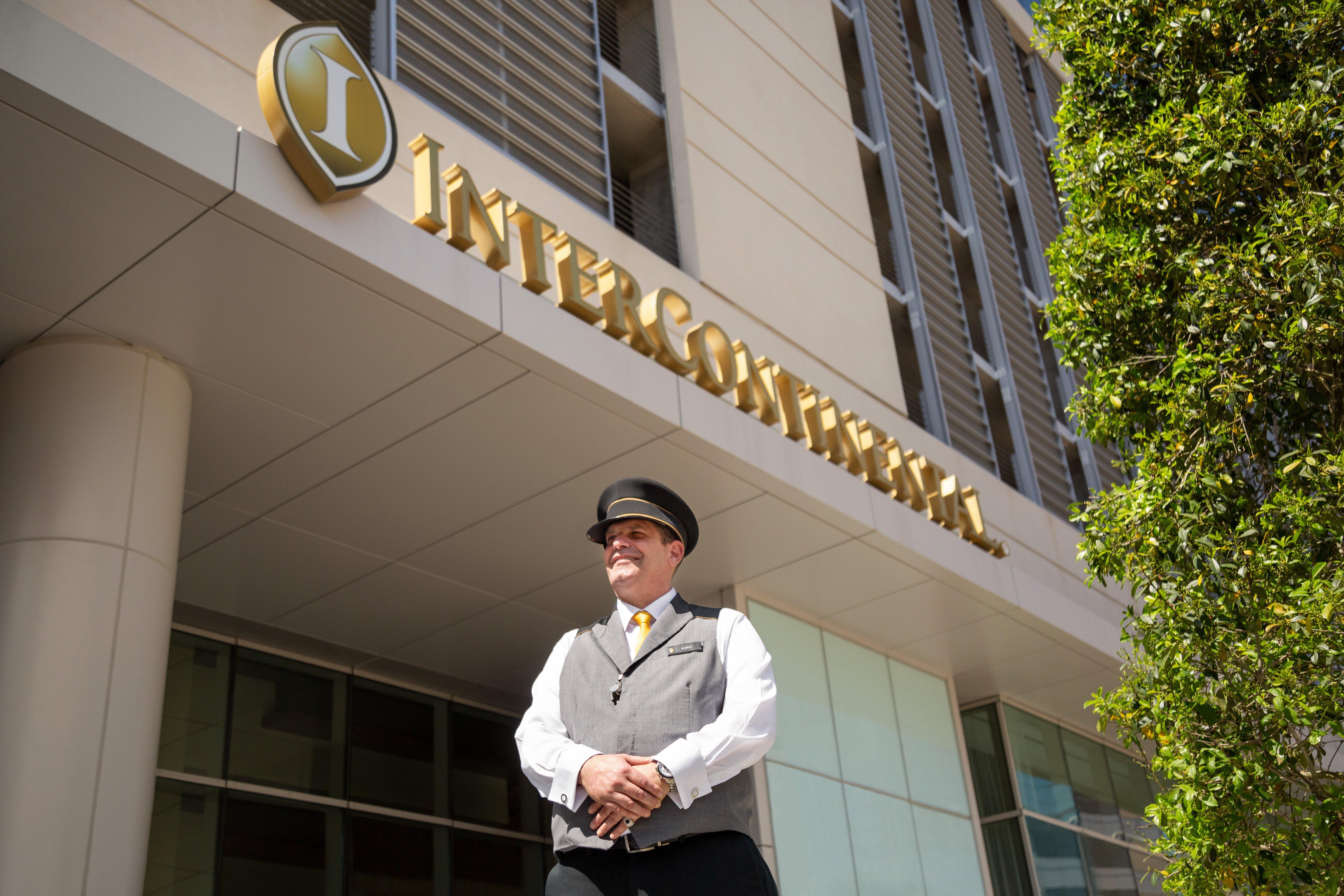 Hotel Intercontinental Houston By Ihg Exterior foto