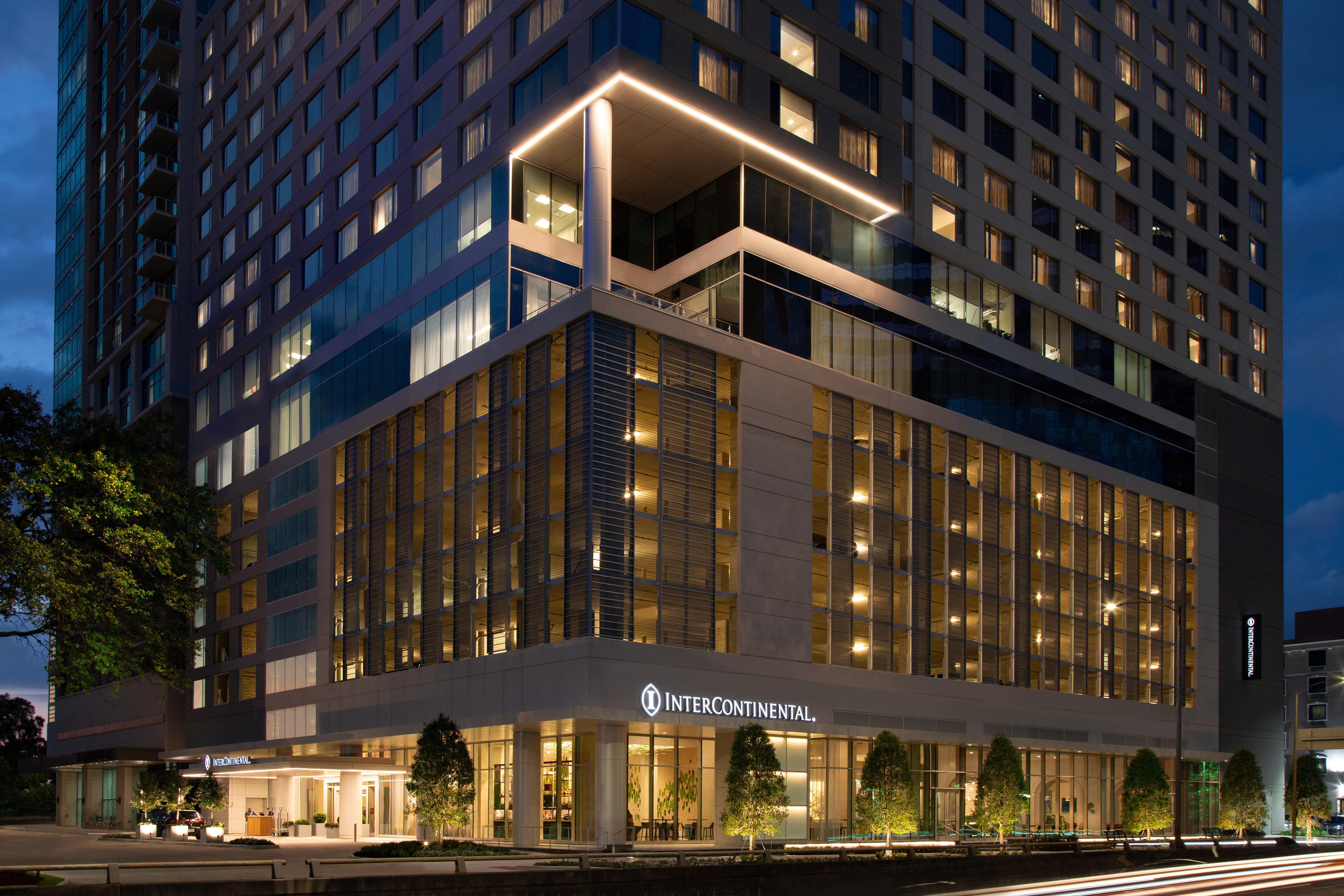 Hotel Intercontinental Houston By Ihg Exterior foto